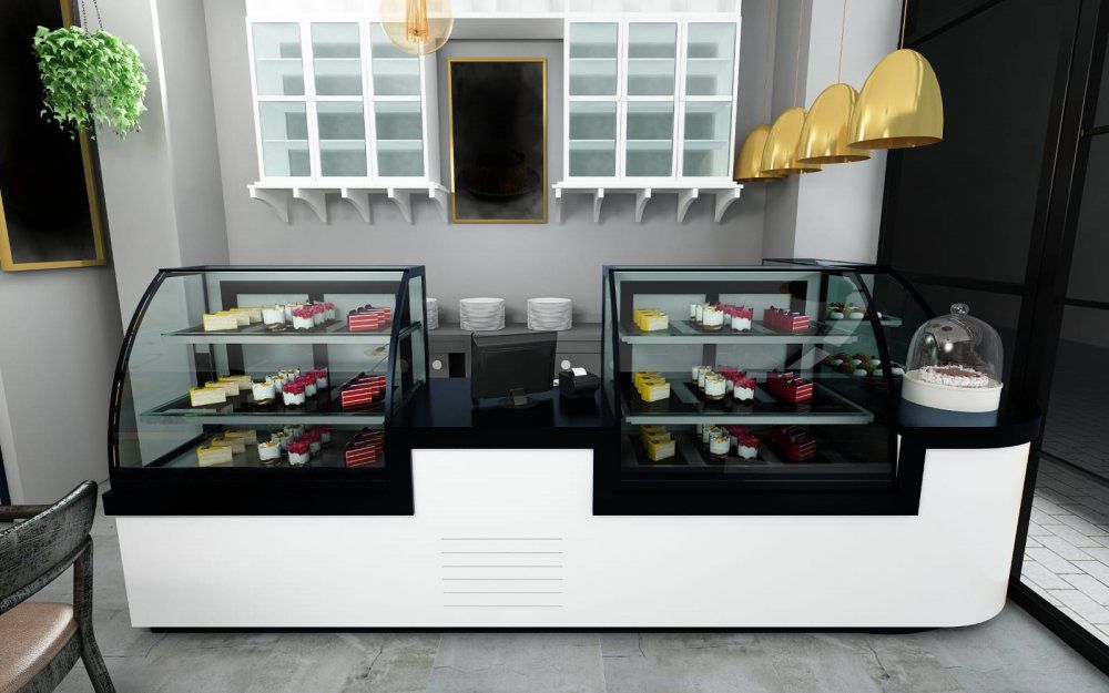 Pastane Reyon Dolapları - Yaş Pasta Teşhir Dolapları & Vitrin Fiyatları